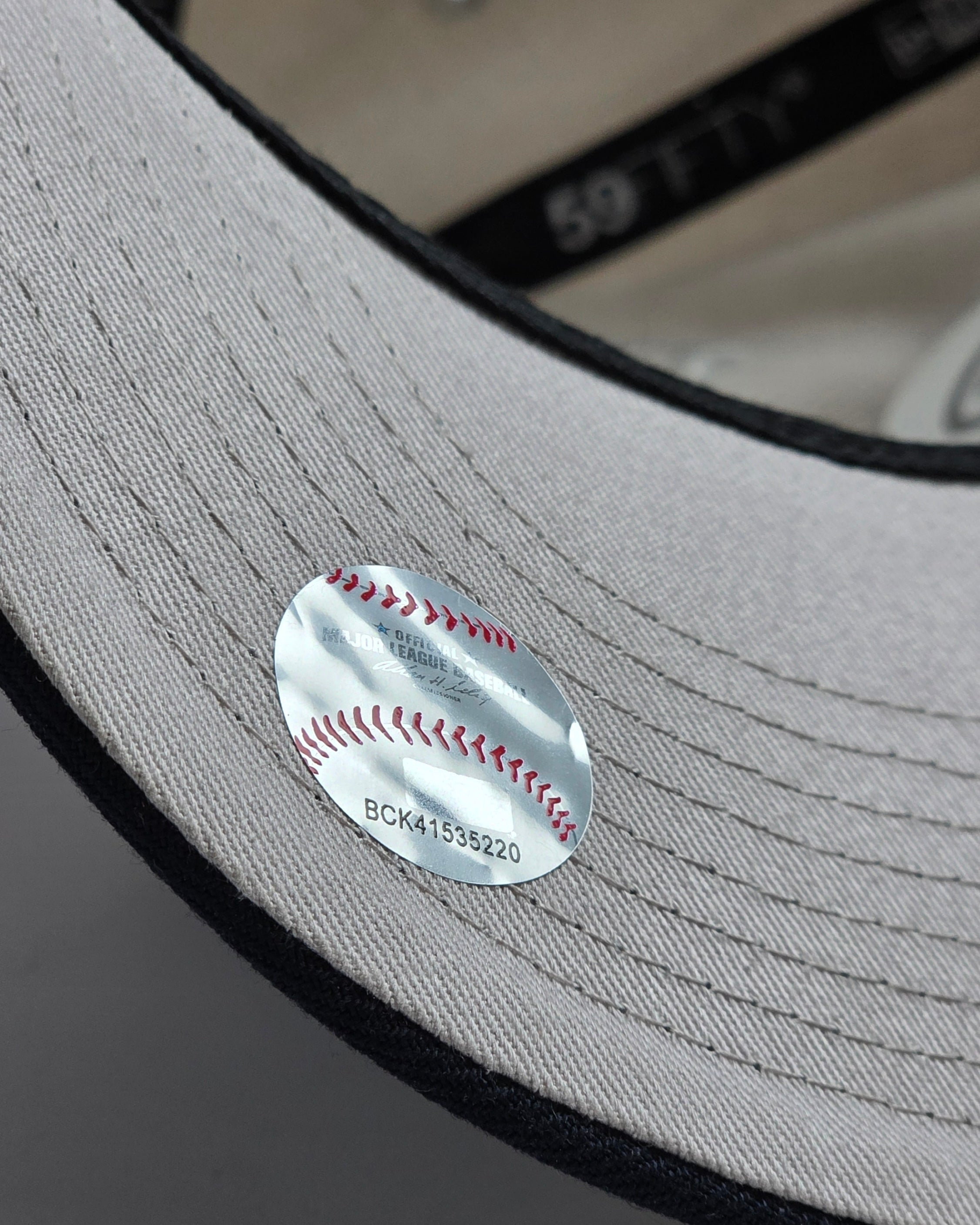 NY NewEra Beige & Dark Blue | 59Fifty