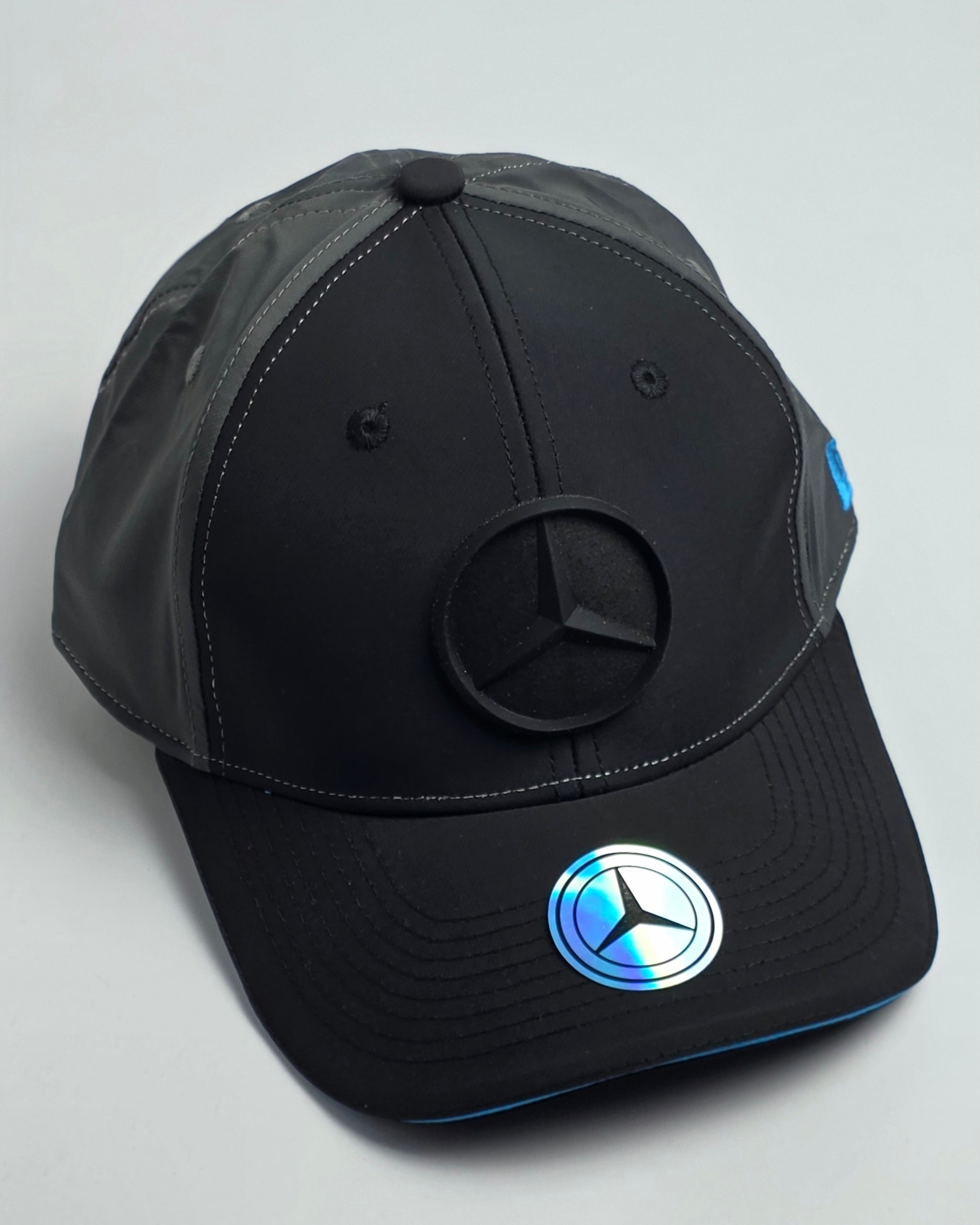 Merc Black with Blue